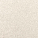 Fabric Sample - Ivory White Sherpa Fabric Swatch Interior Secrets