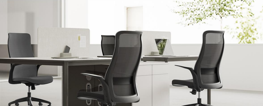 Ex Display - Janna Mesh Office Chair - Black Office Chair LF-Core