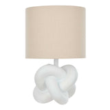 Samiksha Table Lamp - Natural & White Lighting Albi-Local