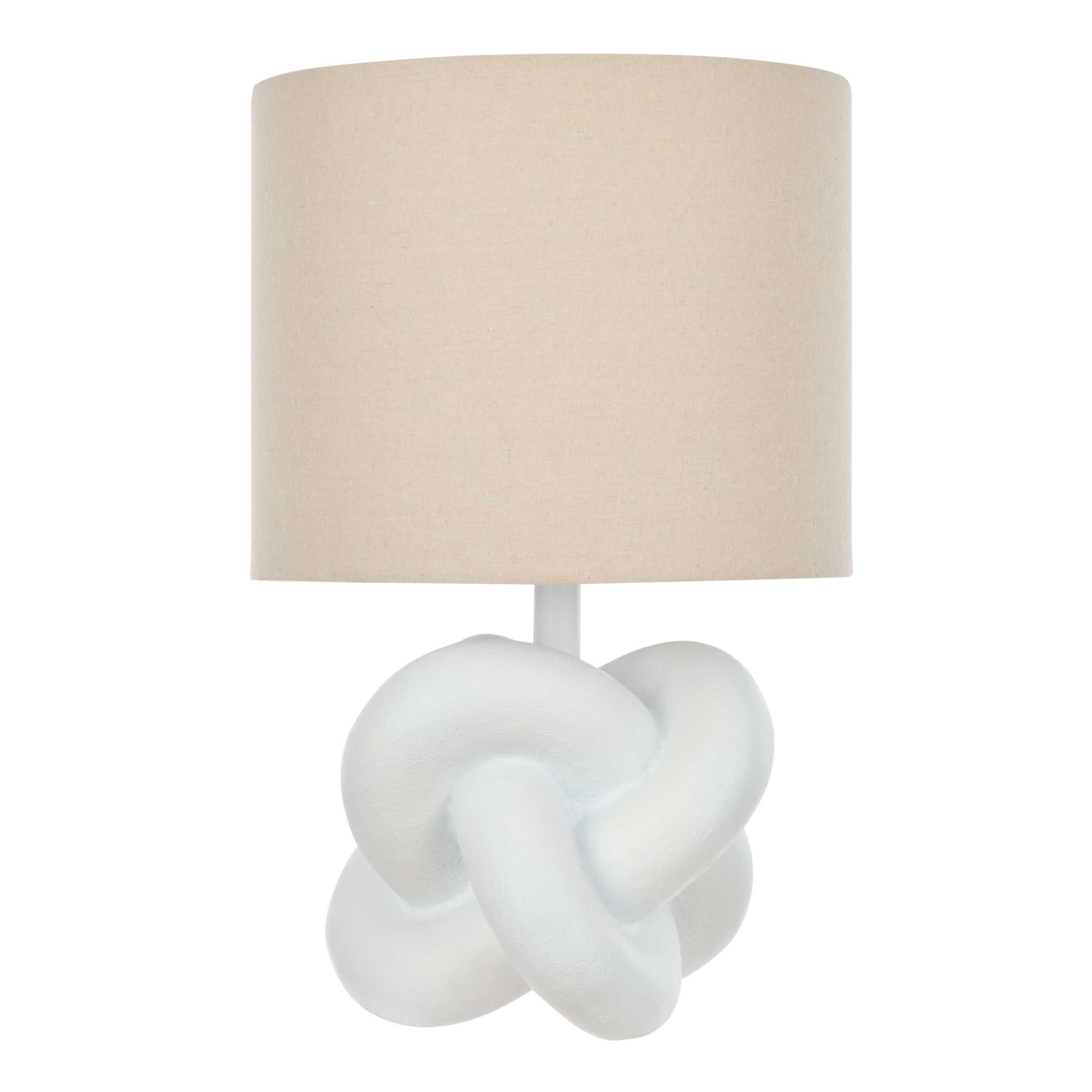 Samiksha Table Lamp - Natural & White Lighting Albi-Local