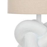 Samiksha Table Lamp - Natural & White Lighting Albi-Local