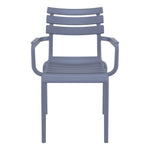Set of 2 - Keller Indoor / Outdoor Dining Armchair - Grey Dining Armchair Furnlink-Local   