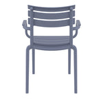 Set of 2 - Keller Indoor / Outdoor Dining Armchair - Grey Dining Armchair Furnlink-Local   