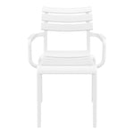 Set of 2 - Keller Indoor / Outdoor Dining Armchair - White Dining Armchair Furnlink-Local   