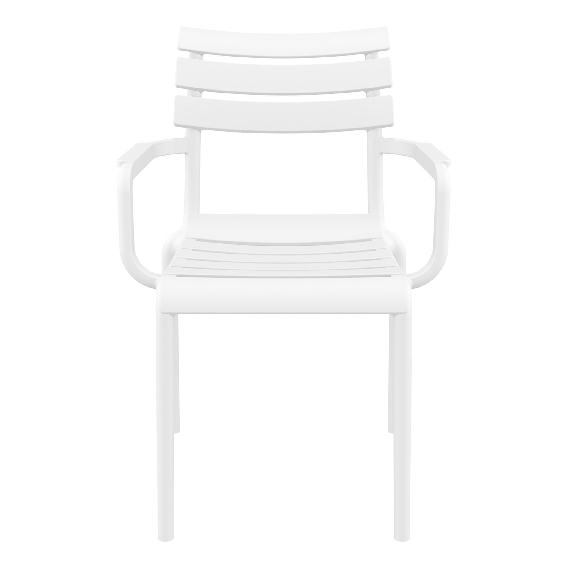 Set of 2 - Keller Indoor / Outdoor Dining Armchair - White Dining Armchair Furnlink-Local   