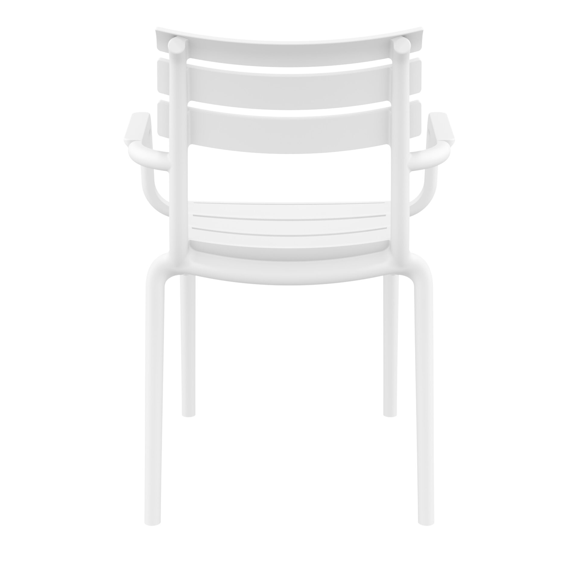 Set of 2 - Keller Indoor / Outdoor Dining Armchair - White Dining Armchair Furnlink-Local   