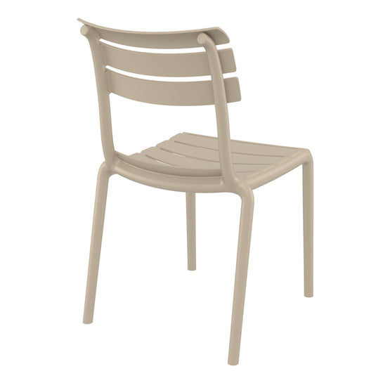 Set of 2 - Keller Indoor / Outdoor Dining Chair - Taupe