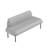 Evolve Large Office Pod - Meet | Rear Utility Panel (4 Person) - White by Humble Office