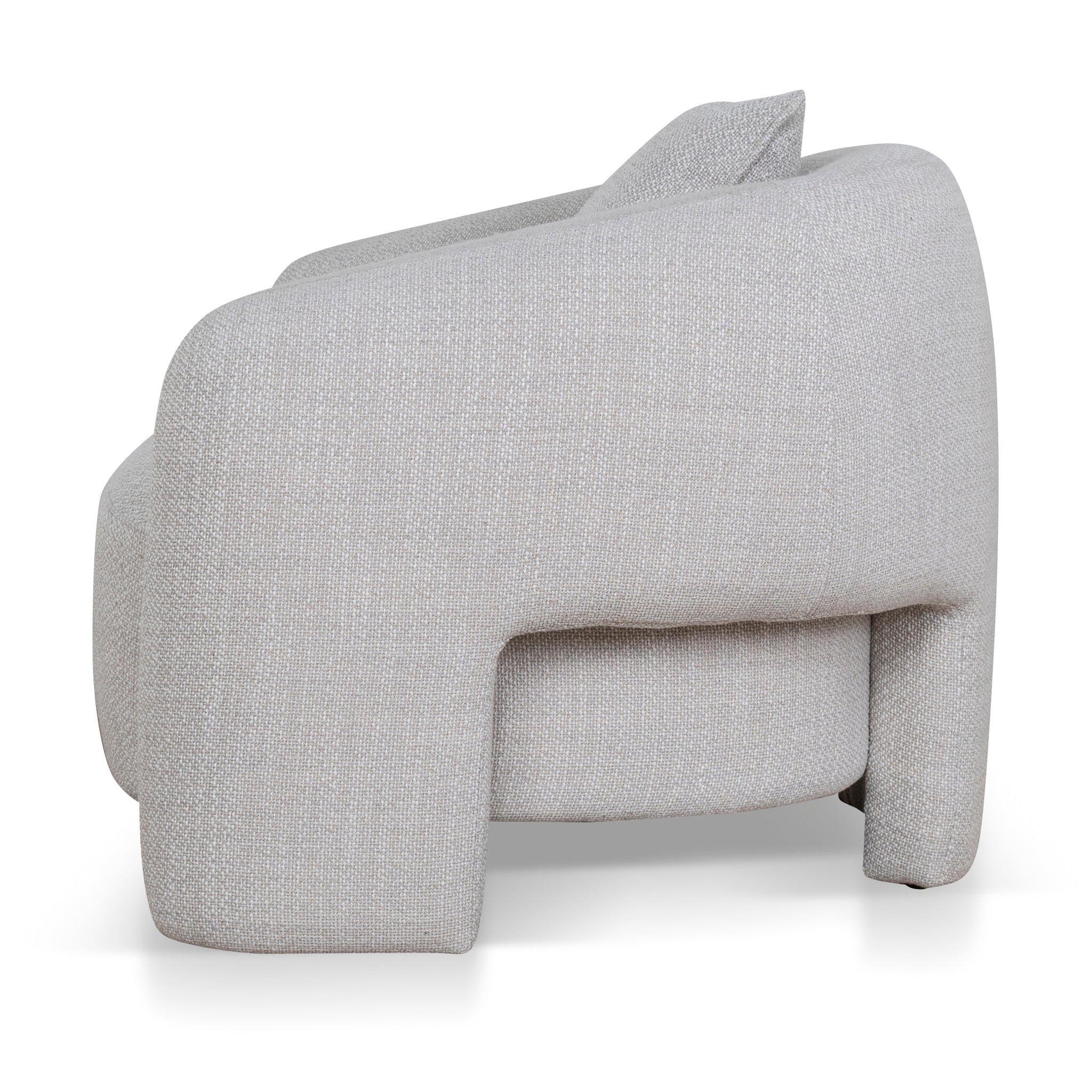 Jam Armchair - Beige Linen Armchair OL Sofa-Core