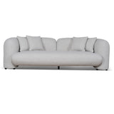 Berg 3 Seater Sofa - Beige Linen Sofa OL Sofa-Core