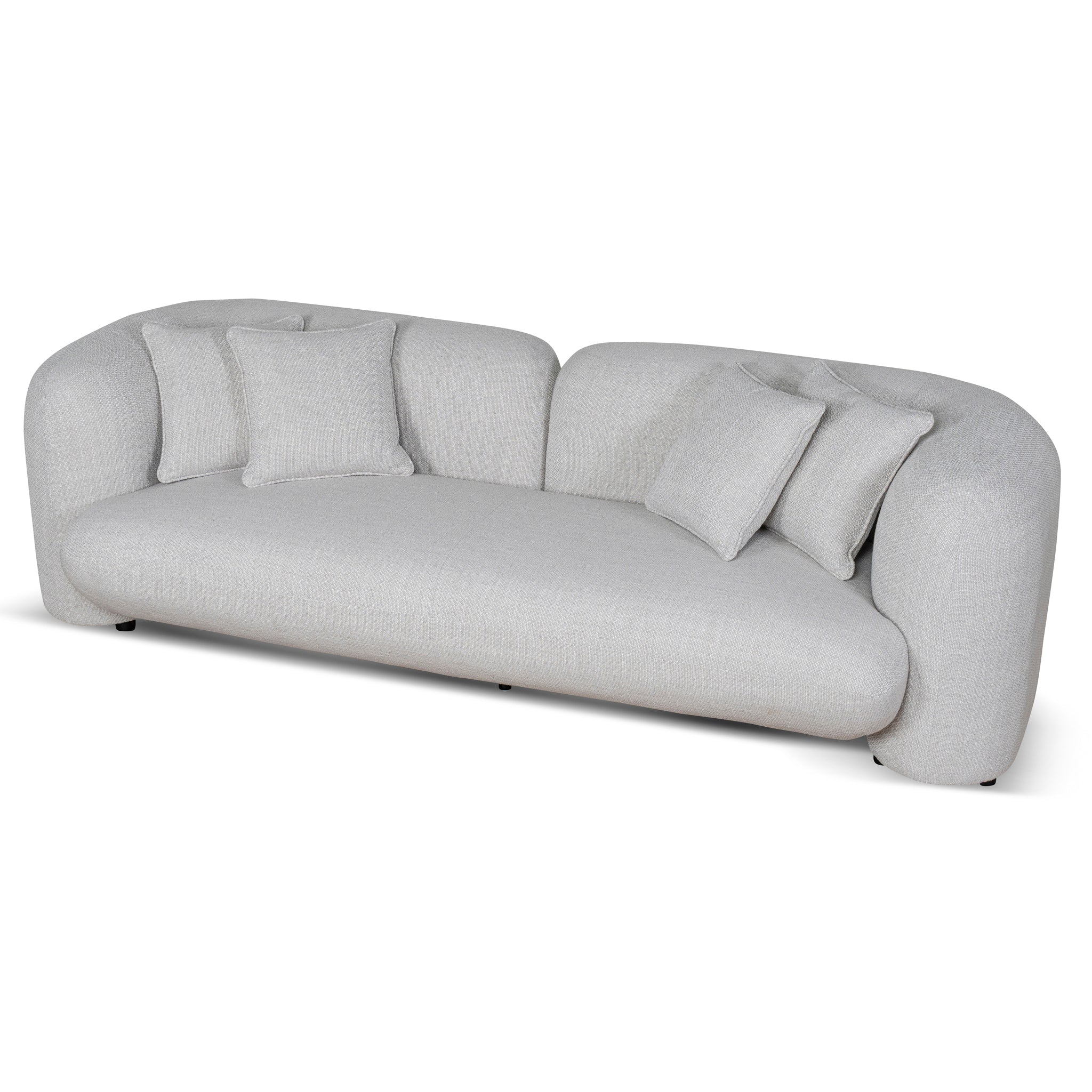 Berg 3 Seater Sofa - Beige Linen Sofa OL Sofa-Core