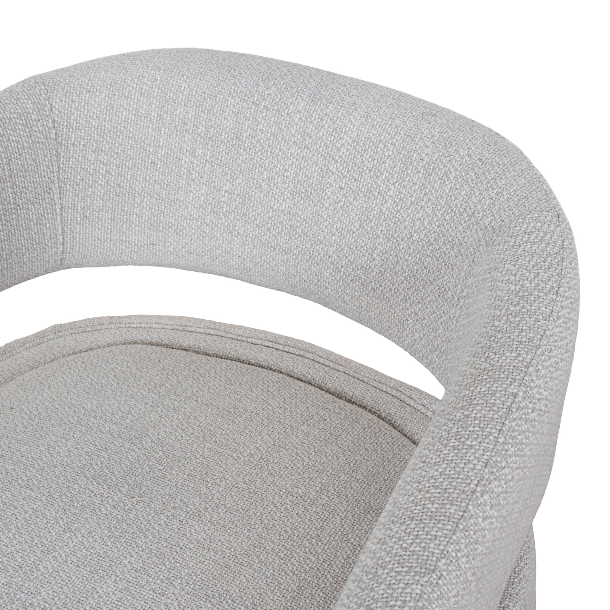 Seam Armchair - Beige Linen Armchair OL Sofa-Core