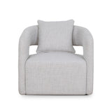 Seam Armchair - Beige Linen Armchair OL Sofa-Core
