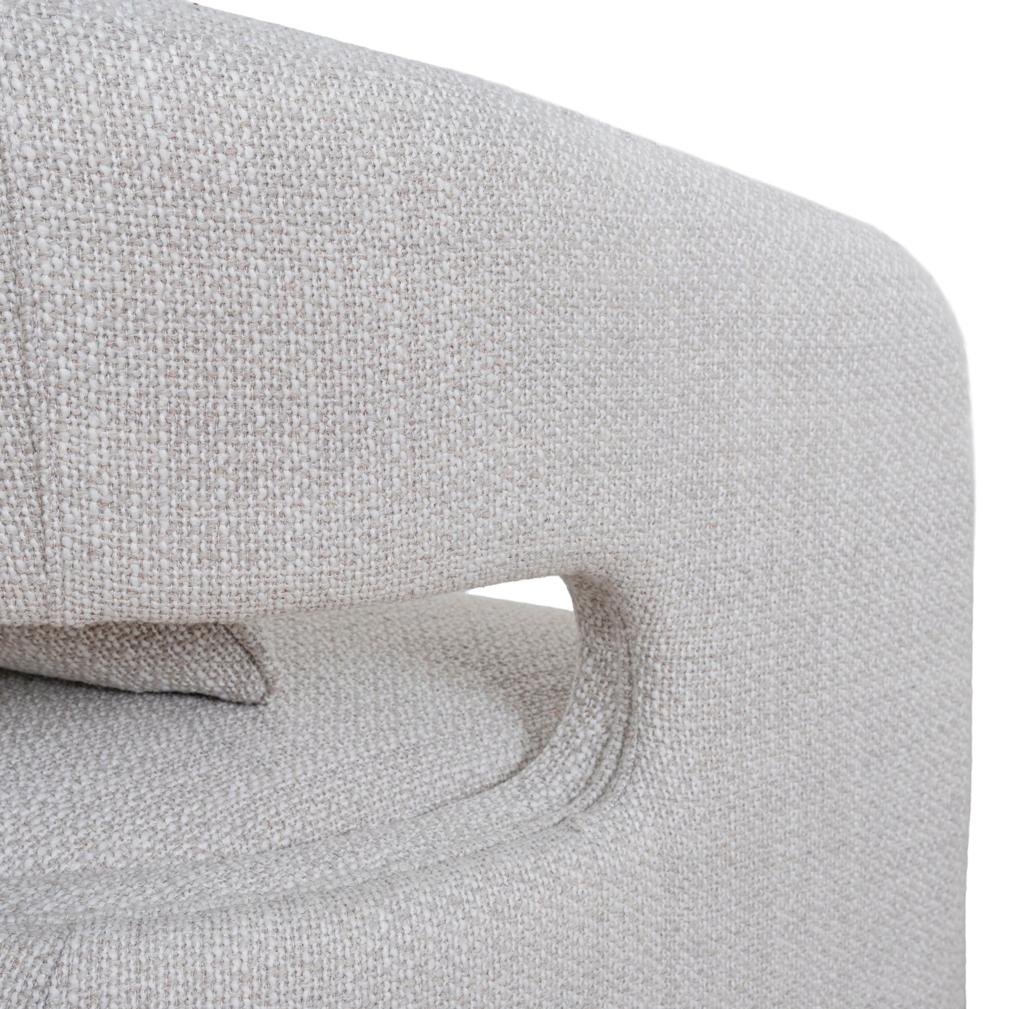Seam Armchair - Beige Linen Armchair OL Sofa-Core