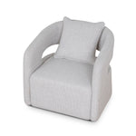 Seam Armchair - Beige Linen Armchair OL Sofa-Core