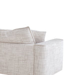 Bucha 3 Seater Fabric Sofa - Cream Sofa Iggy-Core