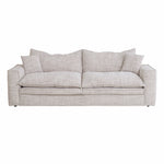 Bucha 2 Seater Fabric Sofa - Cream Sofa Iggy-Core