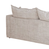 Bucha 2 Seater Fabric Sofa - Cream Sofa Iggy-Core