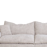 Bucha 2 Seater Fabric Sofa - Cream Sofa Iggy-Core