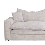 Bucha 2 Seater Fabric Sofa - Cream Sofa Iggy-Core