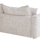 Bucha 2 Seater Fabric Sofa - Cream Sofa Iggy-Core