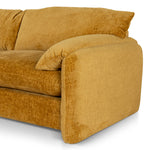 Jordie 3 Seater Fabric Sofa - Ochre - Last One Sofa Casa-Core