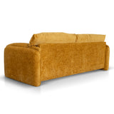 Jordie 3 Seater Fabric Sofa - Ochre - Last One Sofa Casa-Core
