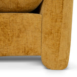 Jordie 3 Seater Fabric Sofa - Ochre - Last One Sofa Casa-Core