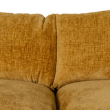 Jordie 3 Seater Fabric Sofa - Ochre - Last One Sofa Casa-Core