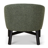 Amity Fabric Armchair - Coral Dark Green Armchair KJ Sofa-Core   