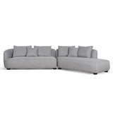 Ex Display - Marius 3 Seater Right Chaise Sofa - Grey Sofa Casa-Core