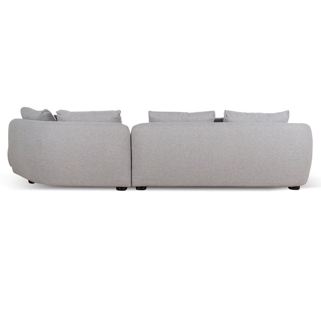 Ex Display - Marius 3 Seater Right Chaise Sofa - Grey Sofa Casa-Core