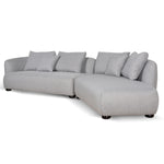 Ex Display - Marius 3 Seater Right Chaise Sofa - Grey Sofa Casa-Core