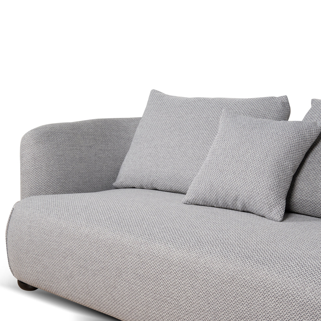 Ex Display - Marius 3 Seater Right Chaise Sofa - Grey Sofa Casa-Core