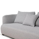 Ex Display - Marius 3 Seater Right Chaise Sofa - Grey Sofa Casa-Core