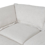 Daniyal 3 Seater Chaise Sofa - Pebble Beige Chaise Lounge K Sofa-Core