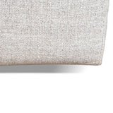 Daniyal 3 Seater Chaise Sofa - Pebble Beige Chaise Lounge K Sofa-Core