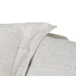 Daniyal 3 Seater Chaise Sofa - Pebble Beige Chaise Lounge K Sofa-Core