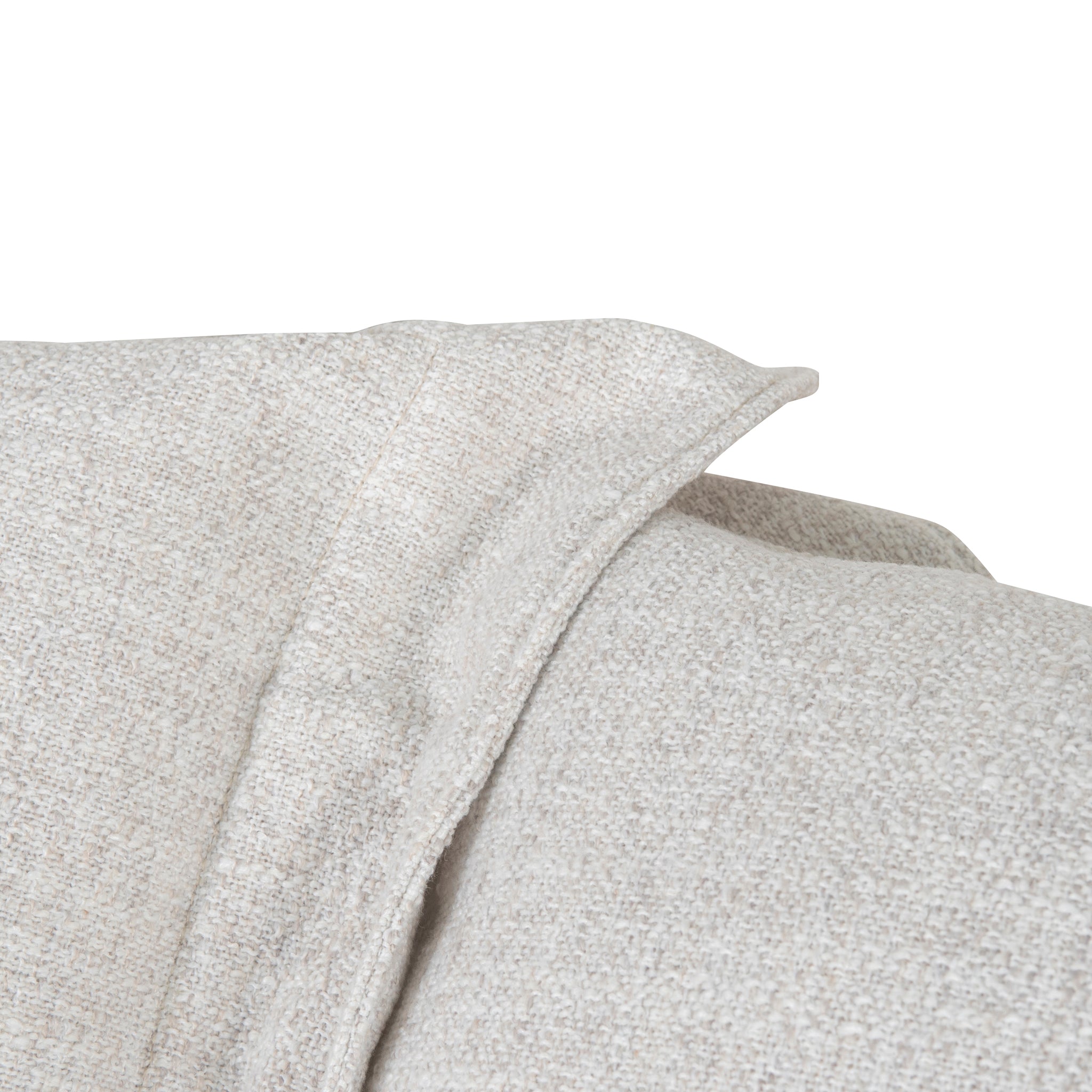 Daniyal 3 Seater Chaise Sofa - Pebble Beige Chaise Lounge K Sofa-Core