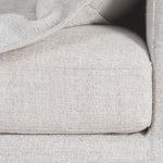 Daniyal 3 Seater Chaise Sofa - Pebble Beige Chaise Lounge K Sofa-Core