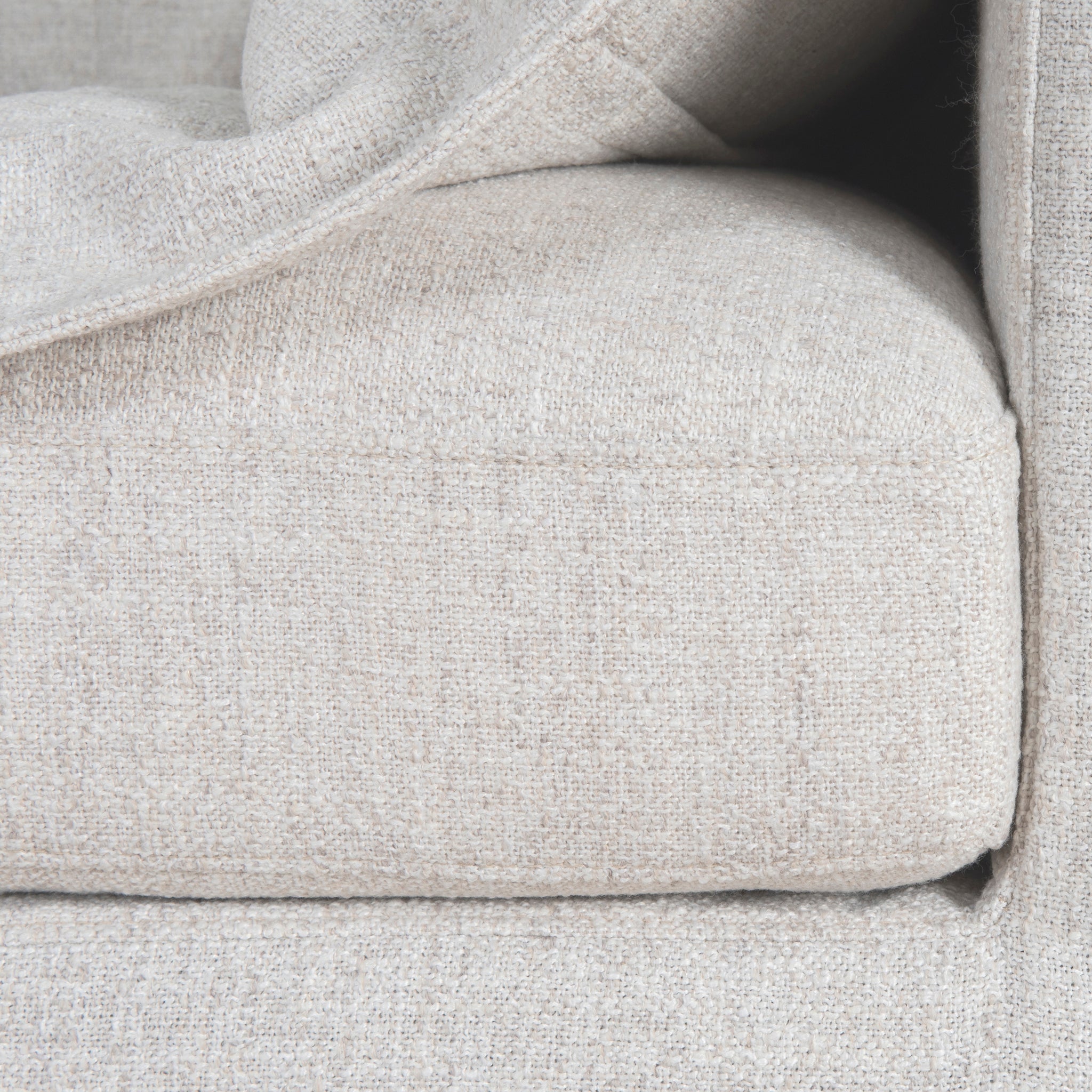 Daniyal 3 Seater Chaise Sofa - Pebble Beige Chaise Lounge K Sofa-Core