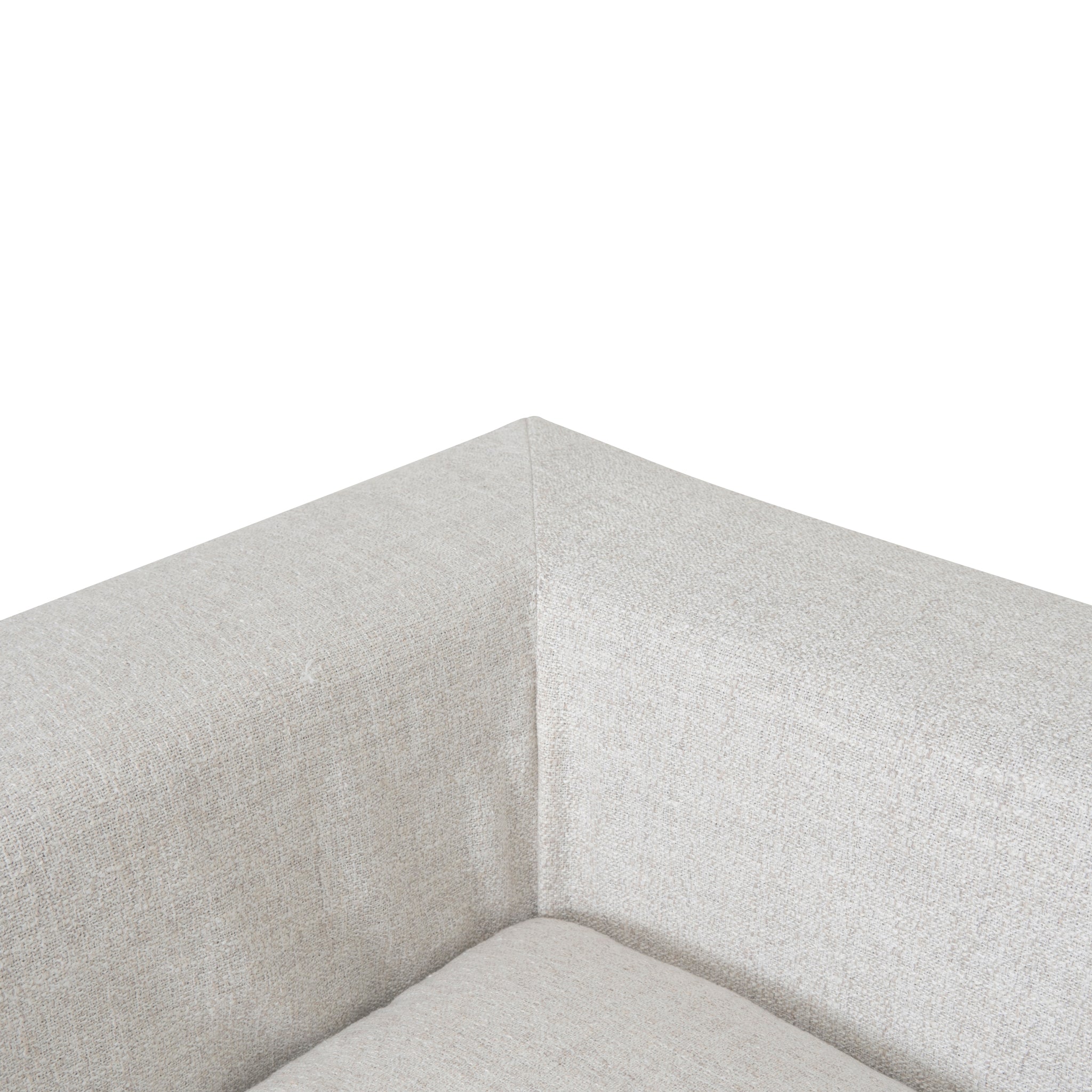 Daniyal 3 Seater Chaise Sofa - Pebble Beige Chaise Lounge K Sofa-Core