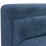 Dilipa Fabric Armchair - Navy Blue Armchair K Sofa-Core