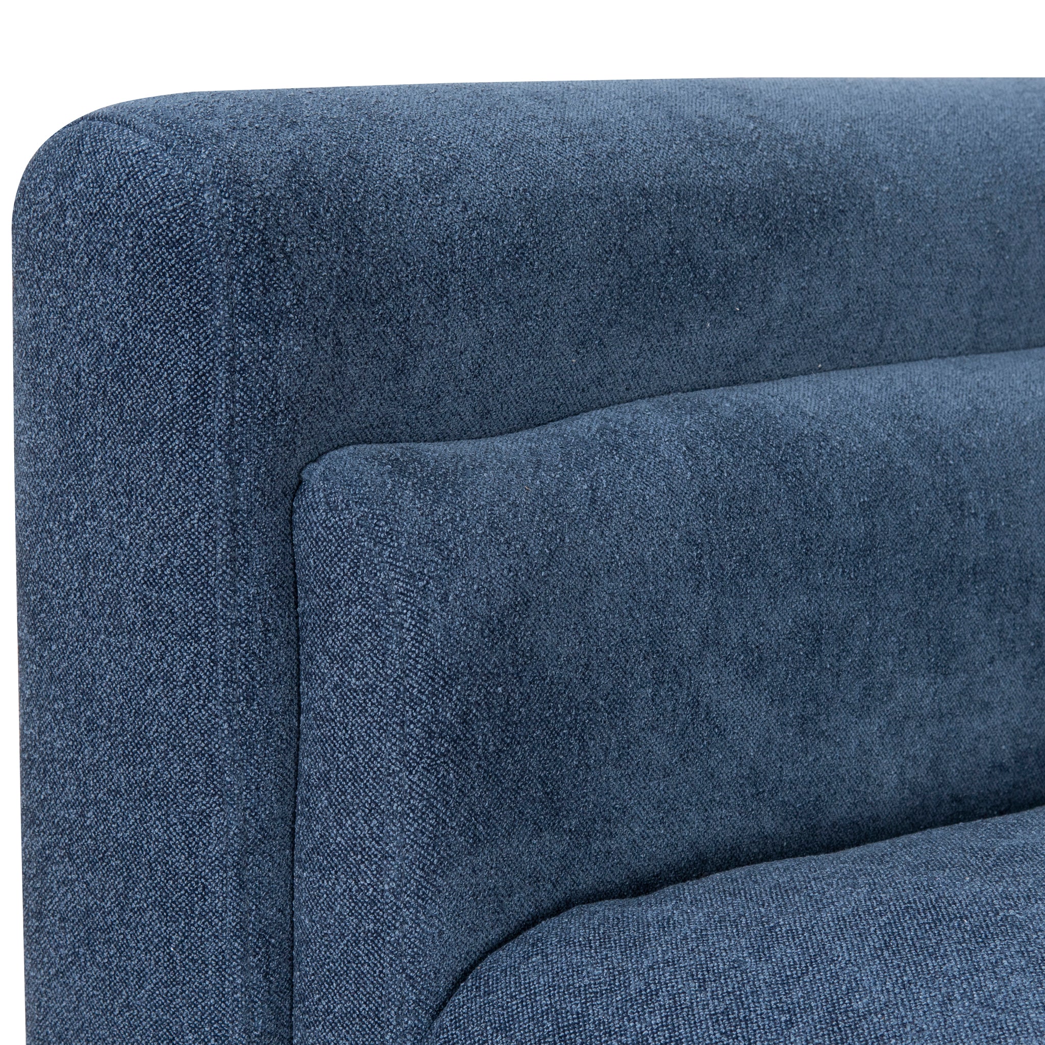 Dilipa Fabric Armchair - Navy Blue Armchair K Sofa-Core