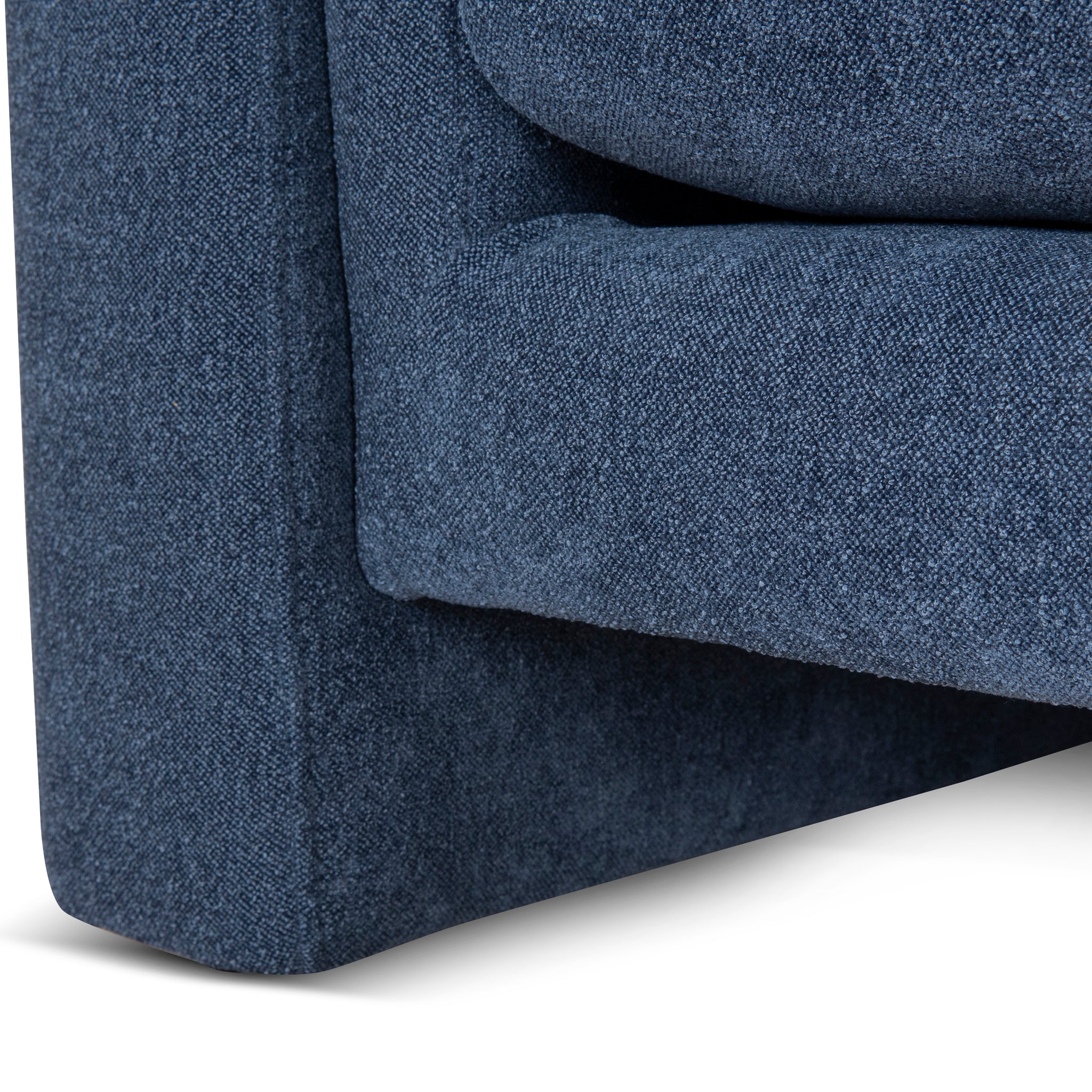 Dilipa Fabric Armchair - Navy Blue Armchair K Sofa-Core