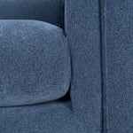 Dilipa Fabric Armchair - Navy Blue Armchair K Sofa-Core