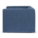 Dilipa Fabric Armchair - Navy Blue Armchair K Sofa-Core