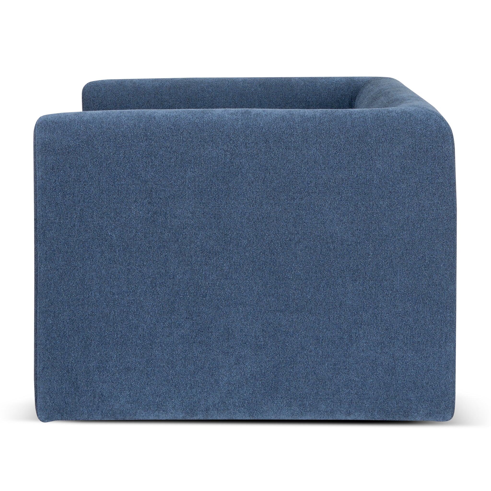 Dilipa Fabric Armchair - Navy Blue Armchair K Sofa-Core