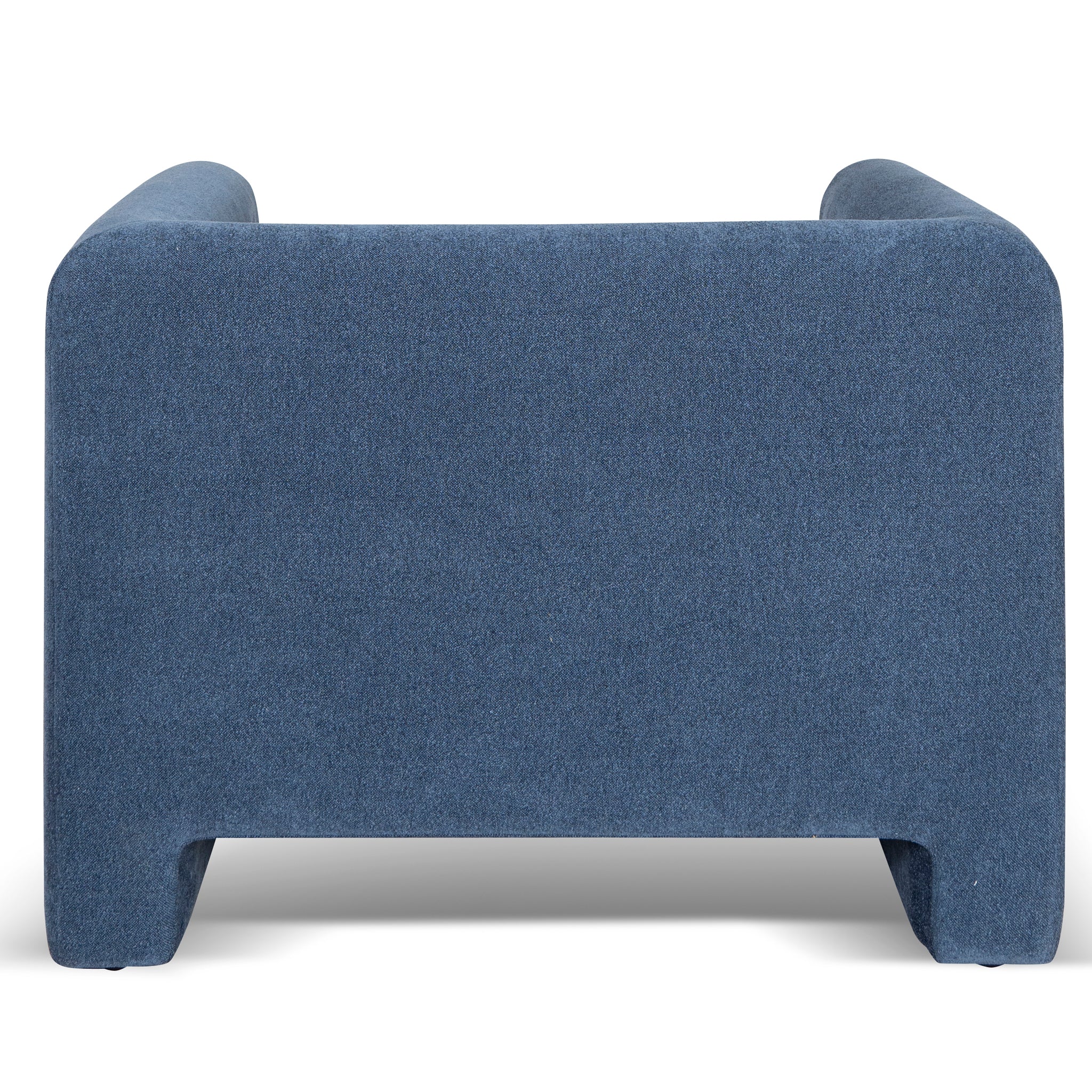 Dilipa Fabric Armchair - Navy Blue Armchair K Sofa-Core