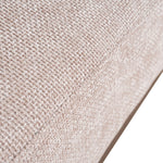 Montara Walnut Armchair - Blush Linen Armchair Nicki-Core